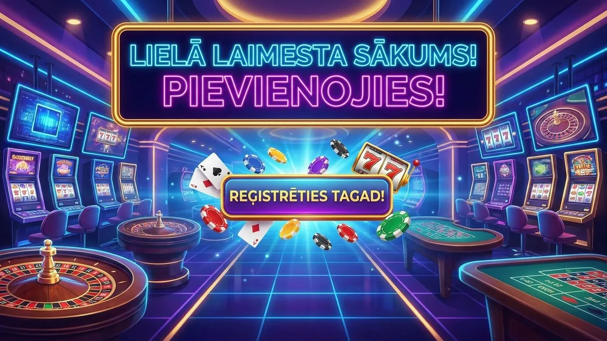 Reģistrācija ar bonusu